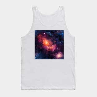 Van Gogh Starry Night Outer Space Pattern 23 Tank Top